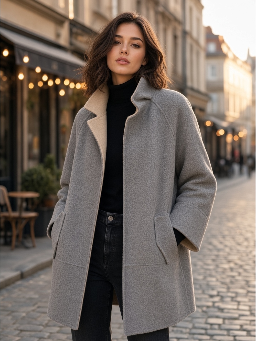 Stylish light jacket large by zara